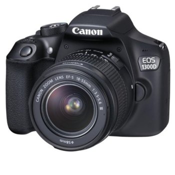 Canon EOS 1300D + EF-s 18-55 mm DC III+ DSLR ENTRY