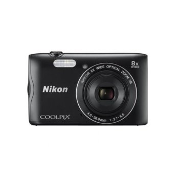 Nikon CoolPix A300 (черен) + Case Logic+карта 8 GB