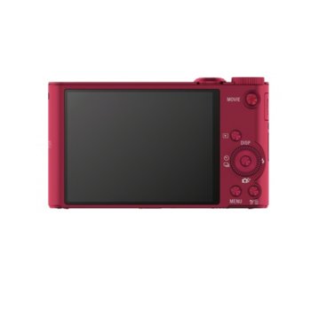 Sony Cyber Shot DSC-WX300, червен