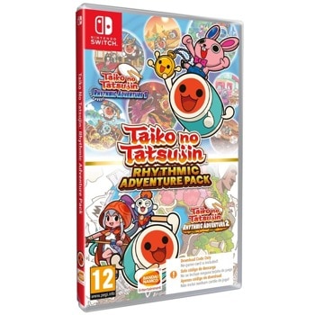 Игра за конзола Taiko No Tatsujin: Rhythmic Adventure Pack - Code in a Box, за Nintendo Switch | JAR Computers Taiko No Tatsujin: Rhythmic Adventure Pack Switch