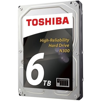 Toshiba N300 NAS - High-Reliability 6TB Bulk