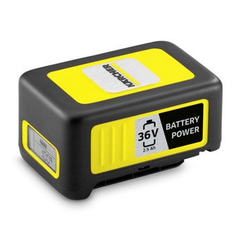 Литиево-йонна батерия Karcher 2.445-030.0, 36V, 2,5 Ah, IPX 5, съвместима с Karcher BLV 36-240 Battery, CNS 36-35 Battery, HGE 36-60 Battery, HGE 36-60 Battery Set, LBL 4 Battery, HGE 36-60 Battery Set | JAR Computers Karcher 2.445-030.0