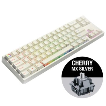 Ducky x Varmilo Miya Pro Rainbow Cherry Silver