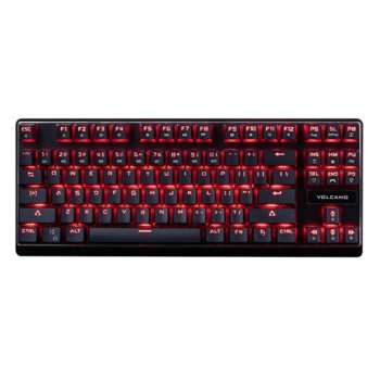 Клавиатура Modecom Volcano Lanparty, Гейминг, подсветка, черна, USB | JAR Computers Клавиатура Modecom VOLCANO LANPARTY