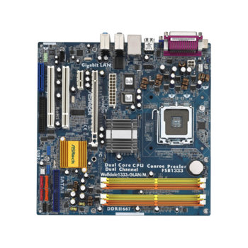 Asrock Wolfdale1333-GLAN/M