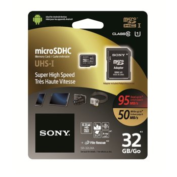 32GB Micro SD, Sony, class 10
