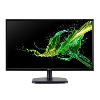 Монитор Acer ЕK220QAbi (UM.WE0EE.A01), 21.5" (54.61 cm) VA панел, 75Hz, Full HD, 5ms, 100000000:1, 250 cd/m2, HDMI, VGA | JAR Computers Acer ЕK220QAbi UM.WE0EE.A01