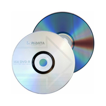 RiDATA RID006 DVD-R 4.7GB 16X 10бр