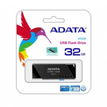 A-Data UV330 Black 32GB USB 3.1 AUV330-32G-RBK