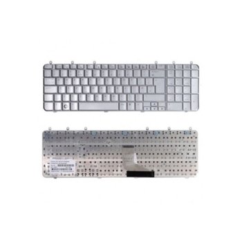 KBD HP Pavilion DV7 DV7-1000 Silver UK