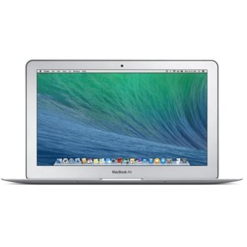 Лаптоп 11.6" (29.46 cm) Apple MacBook Air 11 (MD711Z/B), дву-ядрен Intel Core i5 1.4/2.7GHz, HD LED Display (Thunderbolt), 4GB, 128GB SSD, 2x USB3.0, 1.08 kg | JAR Computers Apple MacBook Air 11 MD711Z/B Z0NX001KP/BG