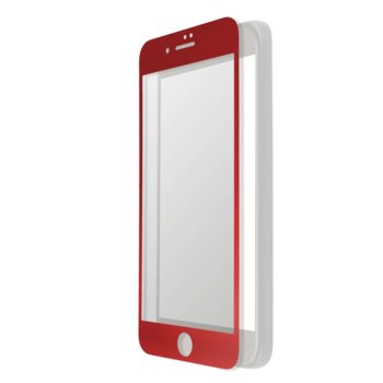 Second Glass за iPhone 7 (червен)