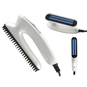 Четка за оформяне на брада и коса Verk Group 15818, електрическа, бял image