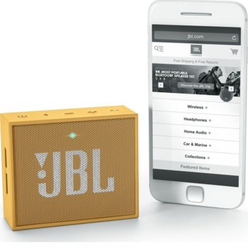 JBL Go Wireless Portable Speaker yellow