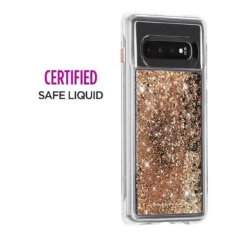 CaseMate Waterfall for Galaxy S10 CM038546 golden