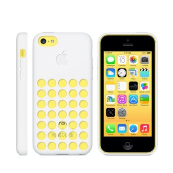 Apple iPhone Silicon Case for 5C, White