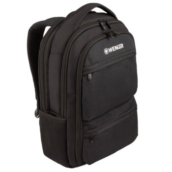 Раница за лаптоп Wenger Fuse, до 15.6"(39.62cm), черна | JAR Computers Раница за лаптоп Wenger Fuse