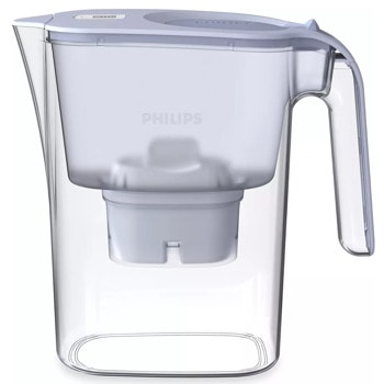 Кана за вода Philips AWP2936BLT/10, 3 литра, филтър Micro X-Clean, с таймер, бяла | JAR Computers Philips AWP2936BLT/10