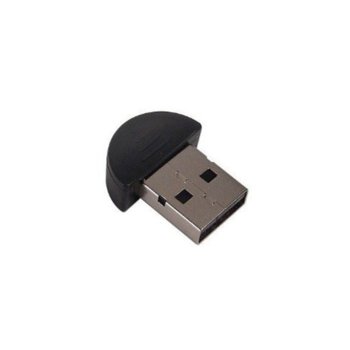 Адаптер Estillo mini, USB 2.0, Bluetooth 2.0, до 1Mbps, обхват до 20м, черен image