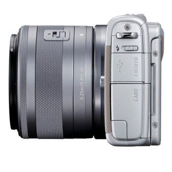 Canon EOS M100 Grey+ EF-M 15-45mm f/3.5-6.3 + кал