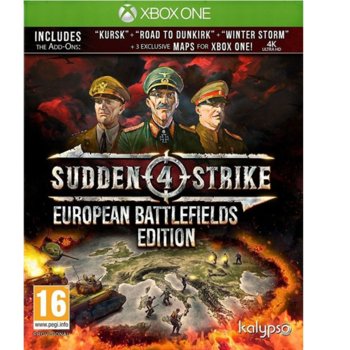 Игра за конзола Sudden Strike 4: European Battlefields Edition, за Xbox One | JAR Computers Sudden Strike 4: European Battlefields Edition