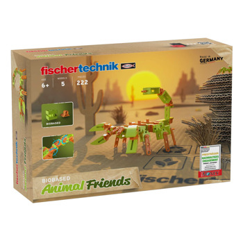 Конструктор Fischertechnik Animal Friends, животни, 6 модела, 222 части, над 6г. | JAR Computers Fischertechnik Animal Friends 563576