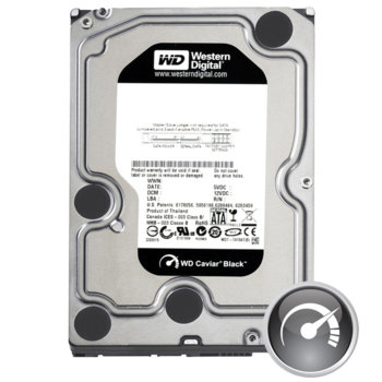 Твърд диск 2000GB WD Caviar® Black™, SATA2, 7200rpm, 64MB | JAR Computers 2000GB WD Black SATA2 7200rpm 64MB