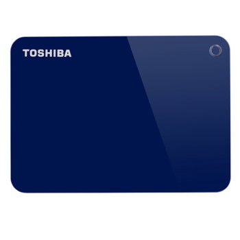 Твърд диск 2TB Toshiba Canvio Advance (син), външен, 2.5" (6.35 cm), USB 3.0 | JAR Computers Toshiba HDTC920EL3AA