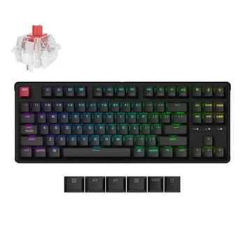 keychron c3 pro 8k qmk super red switch