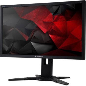 Монитор Acer Predator XB240HBbmjdpr, 24" (60.96 cm) TN LED, 1920x1080/144 Hz, 1 ms, 100 000 000 : 1, 350 cd/m2, VGA / DVI / HDMI (MHL) / DP 1.2 | JAR Computers Acer Predator XB240HBbmjdpr - 24 TN LED