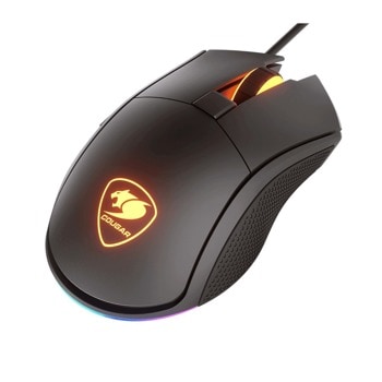 Мишка Cougar Gaming Revenger S Gaming Mouse, Оптична (12000 dpi), черна, с подсветка | JAR Computers Cougar Gaming Revenger S Gaming Mouse