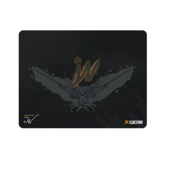 Подложка за мишка Fnatic Gear Focus JW XXL, гейминг, текстура, черна, 487 x 372 x 3 мм | JAR Computers Fnatic Focus JW XXL