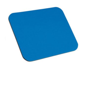 Подложка за мишка, Roline Cloth, синя, 253 х 220 х 7mm | JAR Computers Roline Mousepad cloth blue 18.01.2041