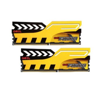 Geil 16GB (2x 8GB) DDR4 2400Mhz EVO FORZA YELLOW