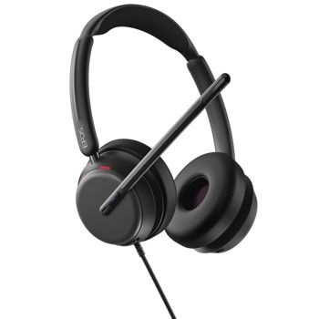 Слушалки Epos Impact 860T ANC Duo USB-C/A (1001177), USB, микрофон, сертифицирани за Microsoft Teams, активно шумопотискане, черни | JAR Computers EPOS IMPACT 860T 1001177