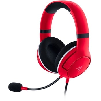 Слушалки Razer Kaira X for Xbox Pulse Red (RZ04-03970500-R3M1), микрофон, гейминг, 50мм говорители, AUX, червени | JAR Computers Razer Kaira X for Xbox Pulse Red RZ04-03970500-R3M