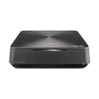 Мини компютър Asus VivoPC VM62 (VM62-G029M), двуядрен Haswell Intel Core i5-4210U 1.7/2.7GHz, 4GB DDR3L RAM, 500GB, 4x USB 3.0, Free Dos | JAR Computers Asus VivoPC VM62