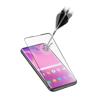 Протектор от закалено стъкло /Tempered Glass/, Cellular Line Second Glass Capsule, за Samsung Galaxy S10e, черен | JAR Computers Cellular Line Second Glass for Samsung Galaxy S10e