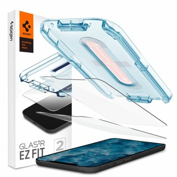 Протектор от закалено стъкло /Tempered Glass/ Spigen AGL01801 за Apple iPhone 12/12 Pro, 9H твърдост | JAR Computers Протектор Spigen AGL01801