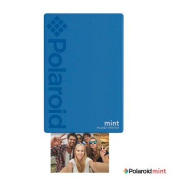 Принтер Polaroid Mint Printer Blue POLMP02BL