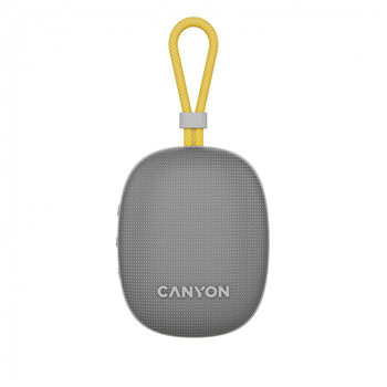 Тонколона Canyon OnMove 12, 1.0, 4W, Bluetooth, сива, IPX7 защита, до 12 часа време на работа | JAR Computers Canyon OnMove 12 Grey CNE-CBTSP12GY