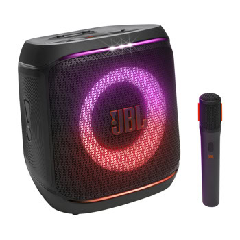 Комплект караоке колона и микрофон JBL PartyBox Encore 2, 2.1, 100W RMS, Bluetooth, USB, AUX, черни, IPX4 защита, до 15 часа време на работа | JAR Computers JBL PartyBox Encore 2 JBLPBENCORE2EP