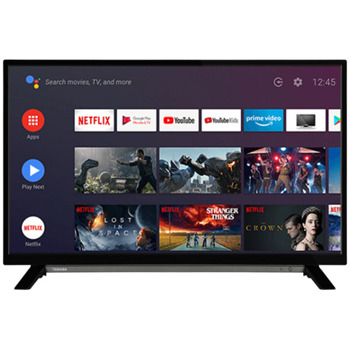Телевизор Toshiba 32WA2B63DG, 32" (81.28 см), HD Smart LED Android TV, HDR, DVB-T2/C/S2, Wi-Fi, Bluetooth, LAN, 3x HDMI, 2x USB | JAR Computers Телевизор 32WA2B63DG
