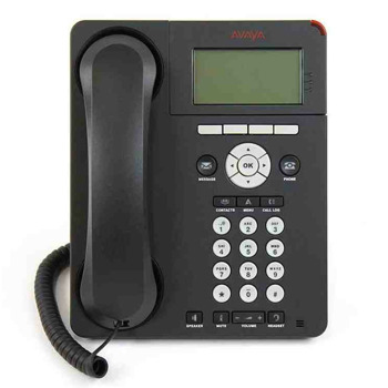 VoIP Телефон Avaya 9620L, 3.45" монохромен дисплей, 3 линии, 4 софтуерни бутона, 4 бутона за навигация, 2x RJ45, PoE 802.3af клас 1, черен | JAR Computers Avaya 9620L