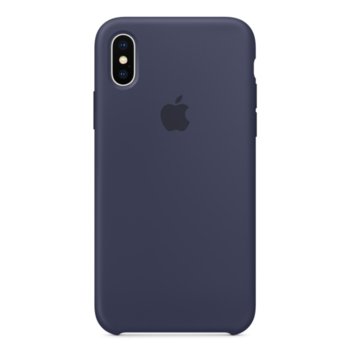 Apple iPhone X Silicone Case - Midnight Blue