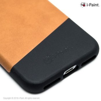 iPaint Brown Leather 171002 for Apple iPhone 8