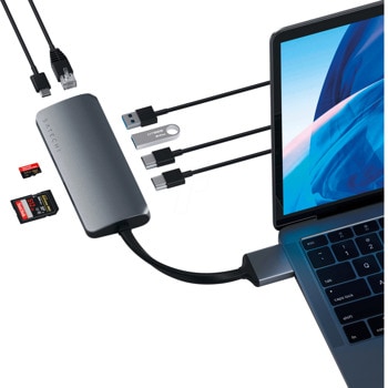 Satechi USB-C Dual Multimedia Adapter ST-TCDMMAM