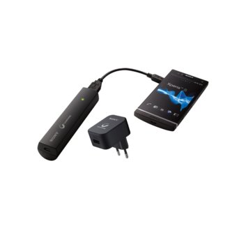 USB Portable Power Supply AC/USB (Black)