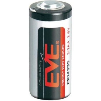 Литиево тионил хлоридна батерия Eve ER14335, 2/3A, 3.6V, 1650 mAh, Li/SOCl2, 1бр | JAR Computers Eve ER14335