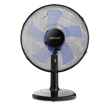 Настолен вентилатор Zelmer ZTF0300, 30cm диаметър, 45W, черен | JAR Computers Настолен вентилатор Zelmer ZTF0300